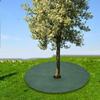 10 Pieces Tree Weeding Barrier Mats Garden Barriers Protection Breathable Ground