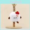 Stinky Plush Tofu Pendant Cartoon Toys Doll Keychain Bag Decoration Doll Gift