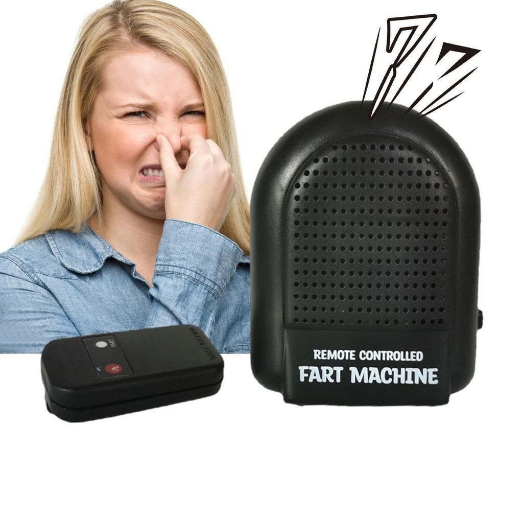 Hilarious Remote Control Fart Machine For Pranks And Gag Gifts In Black Plastic