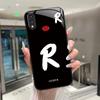 Чехол для телефона Samsung A10 A10S Чехол Счастливой Начальной Буквой Защитный Чехол Для Samsung Galaxy A 10 Закаленное Стекло Мягкий ТПУ Funda