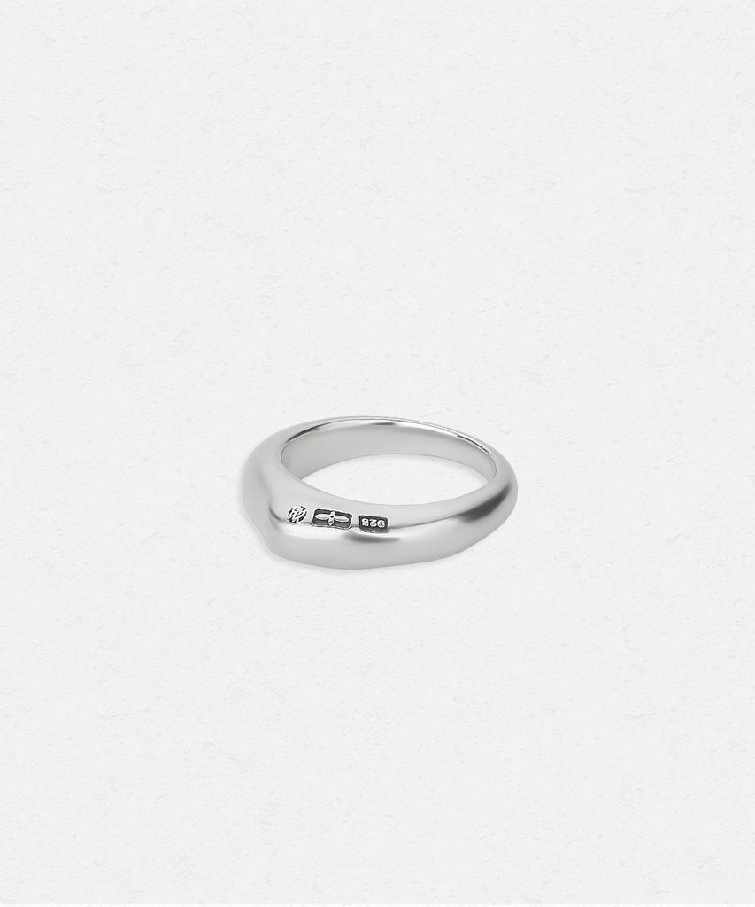 Yune Curve Script Ring_[Silver]