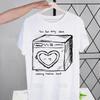 Mitski Singer Washing Machine Heart T-Shirt Men Unisex Anime Design Men Tee Shirt Homme Summer Tops Short Sleeve Vintage Style