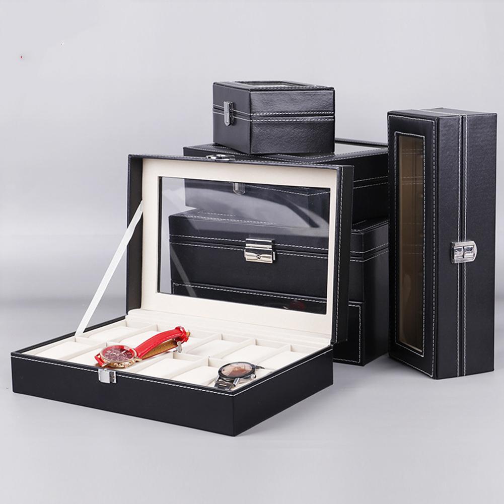 Variety PU Leather Watch Storage Box Jewelry Storage Display Packaging Box