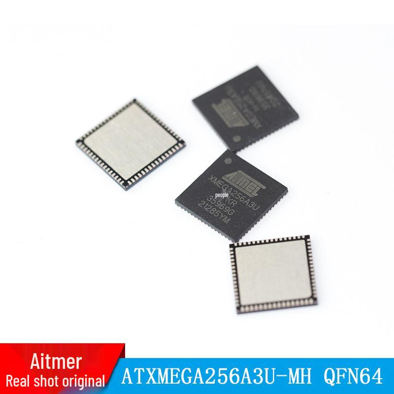 Микроконтроллер Atmel ATXMEGA256A3U-MH QFN64