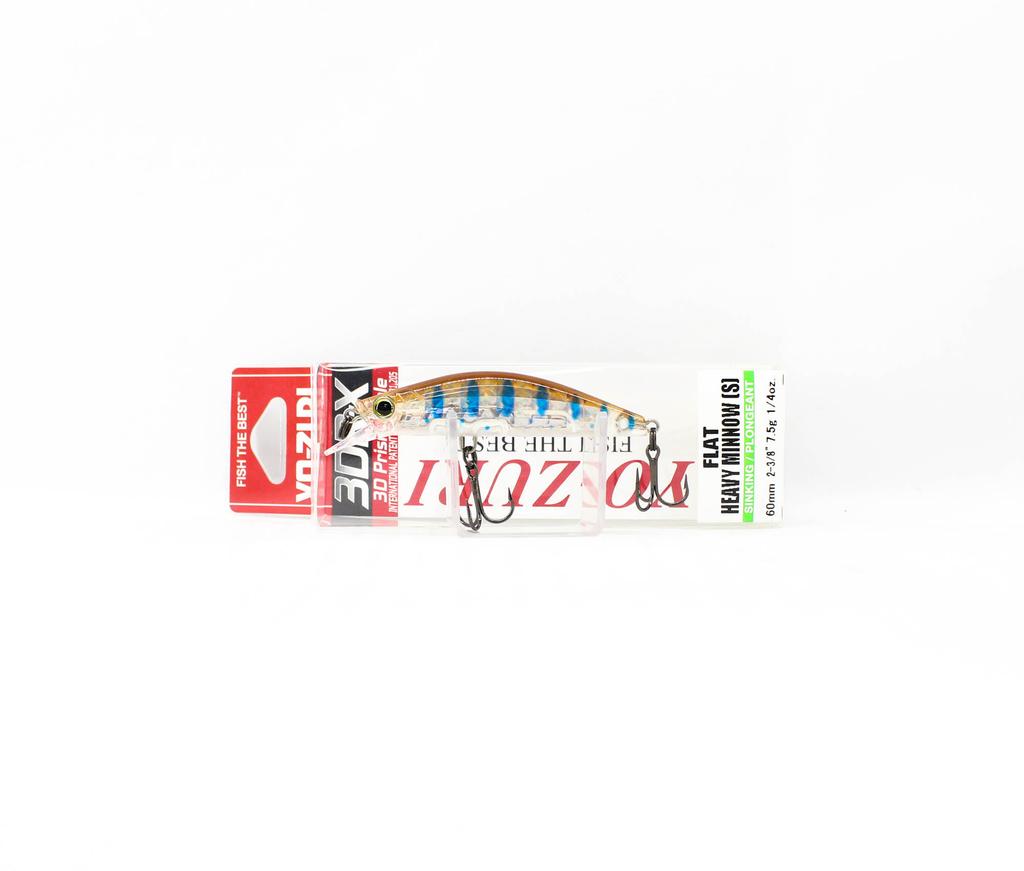 Yo Zuri 3DR-X Плоский Тяжелый Минноу 60S Тонущая Приманка R1542-PBT (4800)