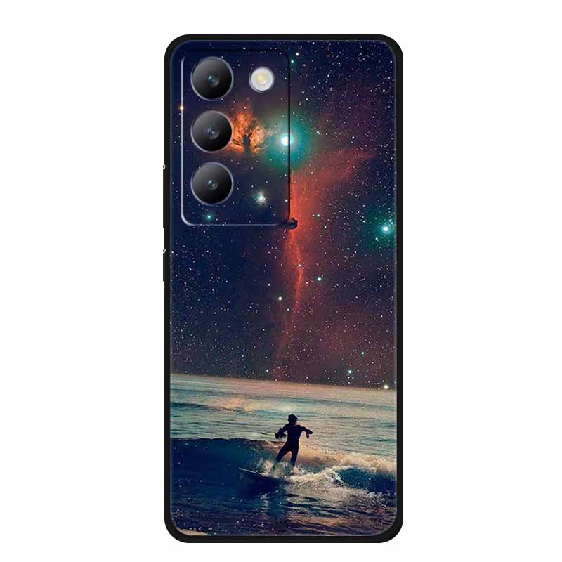 For Coque Vivo V40 SE 5G Cases Painted Cats Silicon Back Cover Phone Cases For vivo V40 SE 5G Cases Soft Bumper Shell Bag Cover