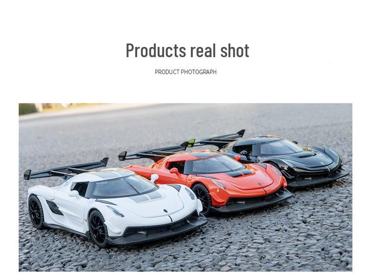 1:32 Koenigsegg Jesko Сплав Спортивный Автомобиль Модель Игрушка для Детей