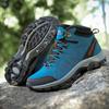 Unisex Hiking Shoes High-Top Lace-Up Outdoor Sports Shoes Anti Slip Travel Forest Climbing Walking Shoes For Men Women