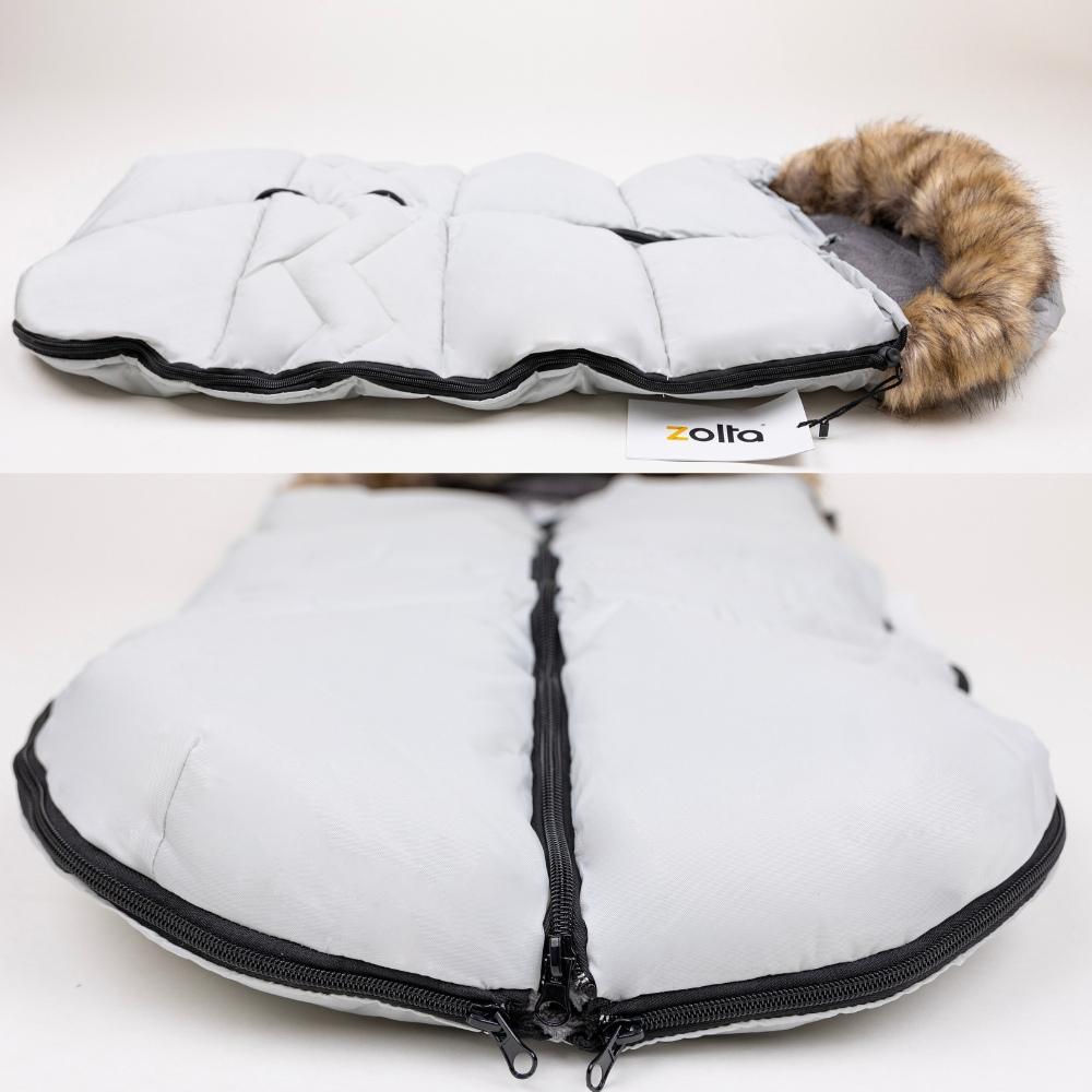Baby sleeping bag for a sled for a gondola stroller, winter warm 5-in-1 thick sleeping bag