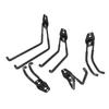 5PcsSet 40kg Garage Storage Double Hooks Heavy Duty Wall Mount Bicycle Holder Hanger for RV