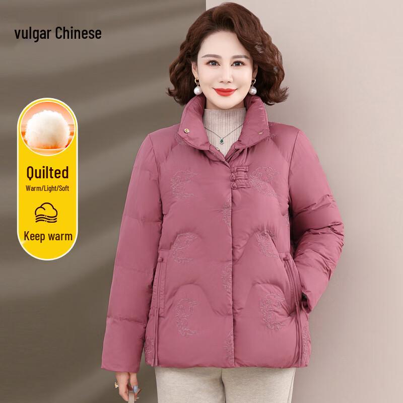 Ronghua Mom's Winter Warm Cotton Padded Jacket