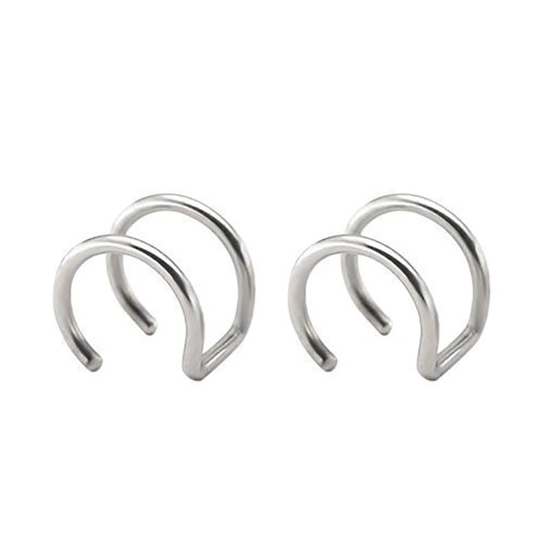 Титановая сталь многоцелевые серьги-клипсы для губ для мужчин и женщин унисекс панк крутой хип-хоп непирсинг ювелирные изделия
