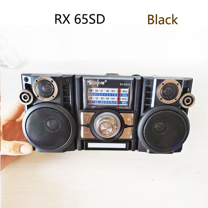 RX-65SD Новый портативный ретро AM/FM/SW 3-диапазонный радиоприемник Беспроводной стерео Bluetooth-динамик Уличная солнечная зарядка U-дисковая карта радио