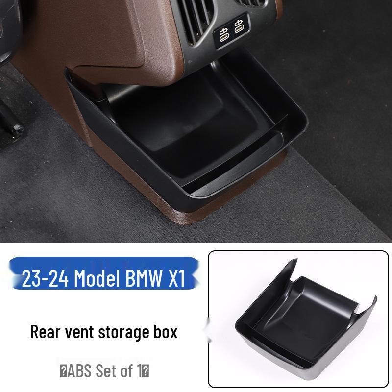 23-24 BMW X1/iX1 Center Console Storage Tray with Phone Holder