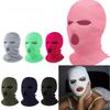 Men's Winter Warm Acrylic Knit Balaclava: Three-Hole Hat & Face Mask for Fishing & Cycling