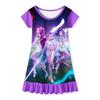 Children's K-POP Witch Hunt Group Thin Short-sleeved Sleeping Dress Summer Girls' Sleeping Dress