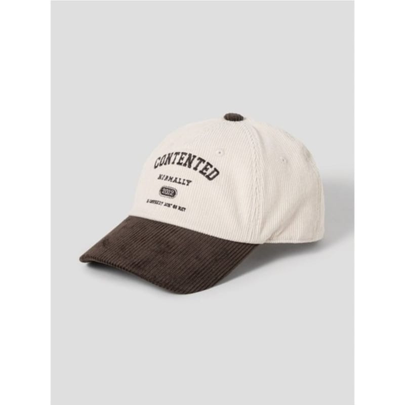 8SECONDS Corduroy Two-Tone Ball Cap Brown (19588BWY5D)