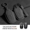 Защитный чехол-кожух из замши для брелока автомобиля Toyota Rav4 Crown Hilux Fortuner Camry Land Cruiser Prado Prius Camry Chr C-Hr Защита Брелока