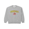 Levis X The Simpsons Коллаборация Принт с буквами Мультяшный узор Пуловер Толстовка Мужская Толстовка Серая A2056-0001