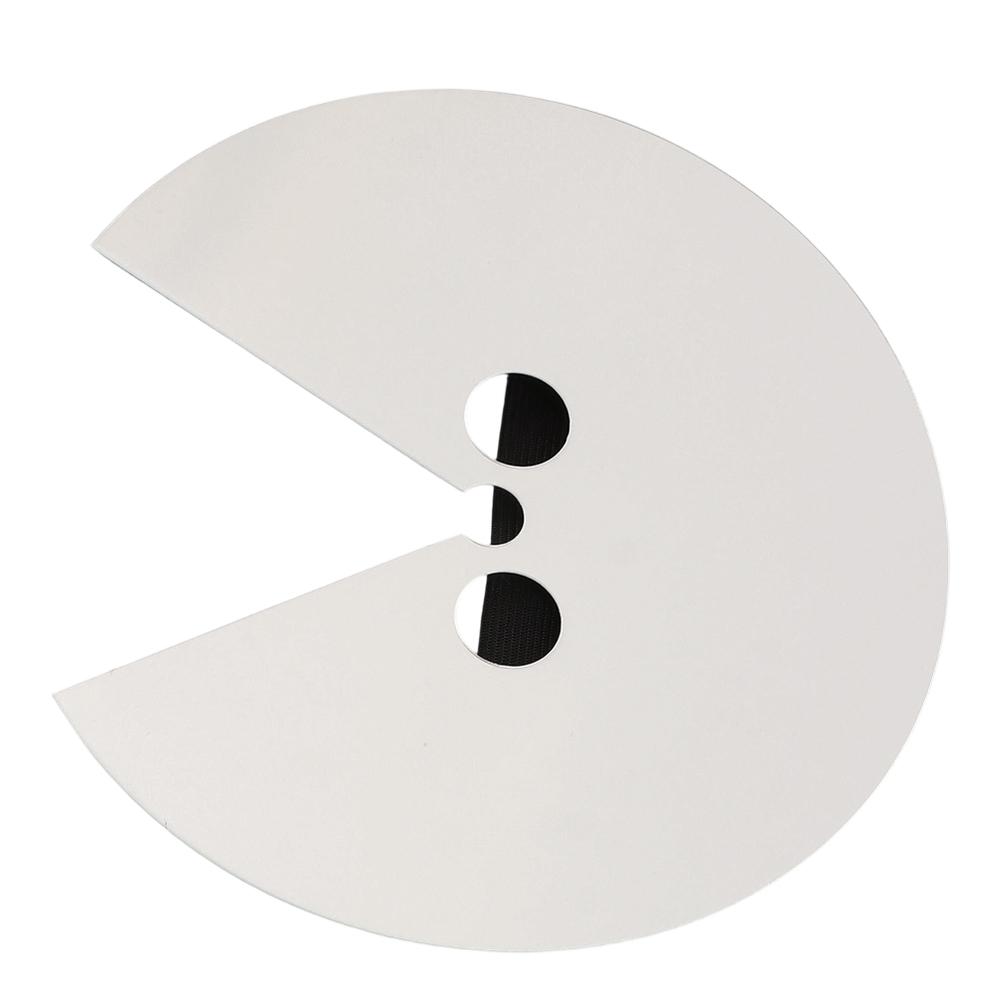 Full Face Visual Illusion Prop Wearable Reflective Mask Unique Round Mirror Mask Adult Use