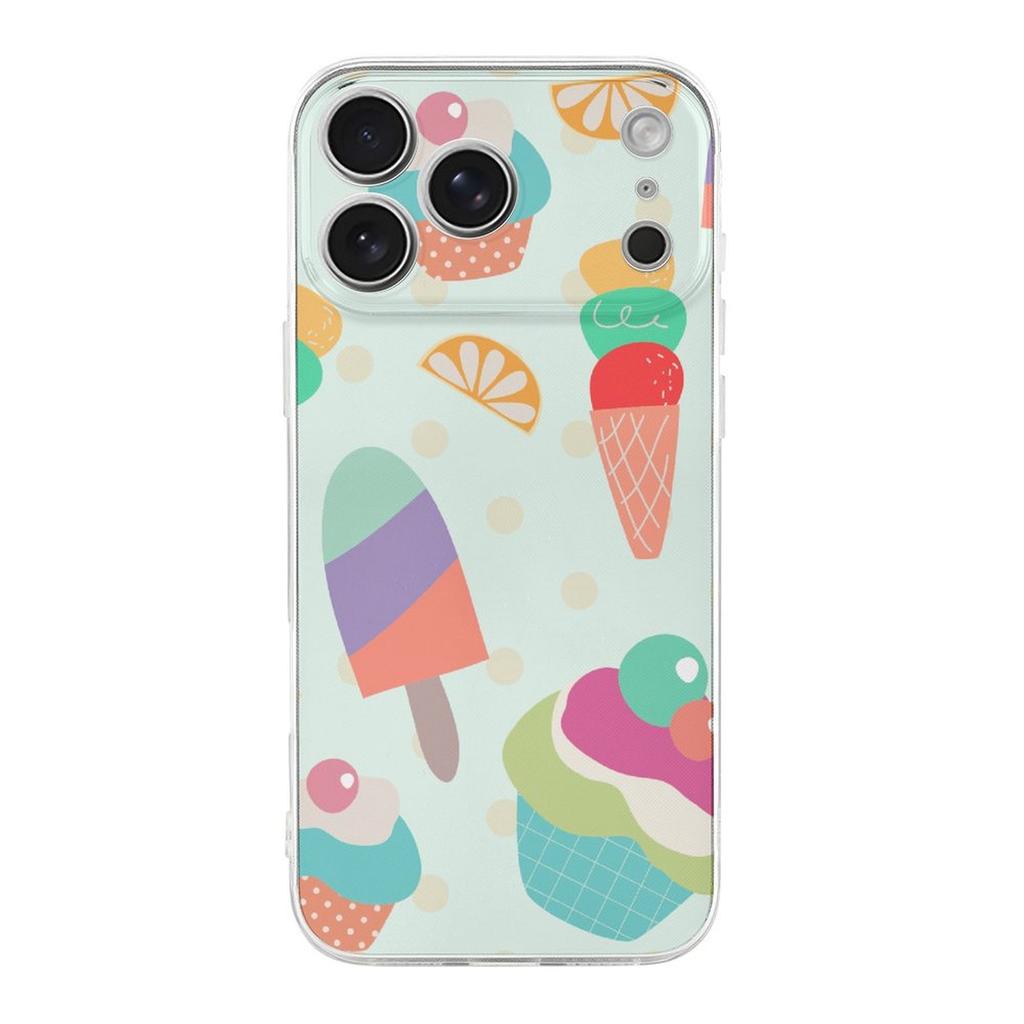 1 Pack For Iphone 17/17Air/17Pro/17ProMax Soft TPU Anti-Yellow Phone Shell With Shock Absorption Corners, Clear Back And Grip Edge