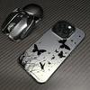 Серебряный чехол для телефона с ракушкой-бабочкой для Apple 17/16/15pro, 14promax, 13/12/11X