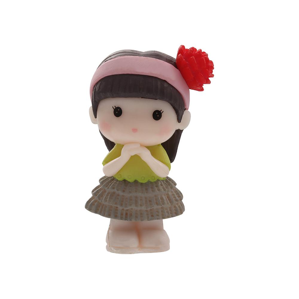 Girl Cute Statue Fairy Resin Craft Landscape Accessories Mini Ornaments Miniature Bonsai Figurine