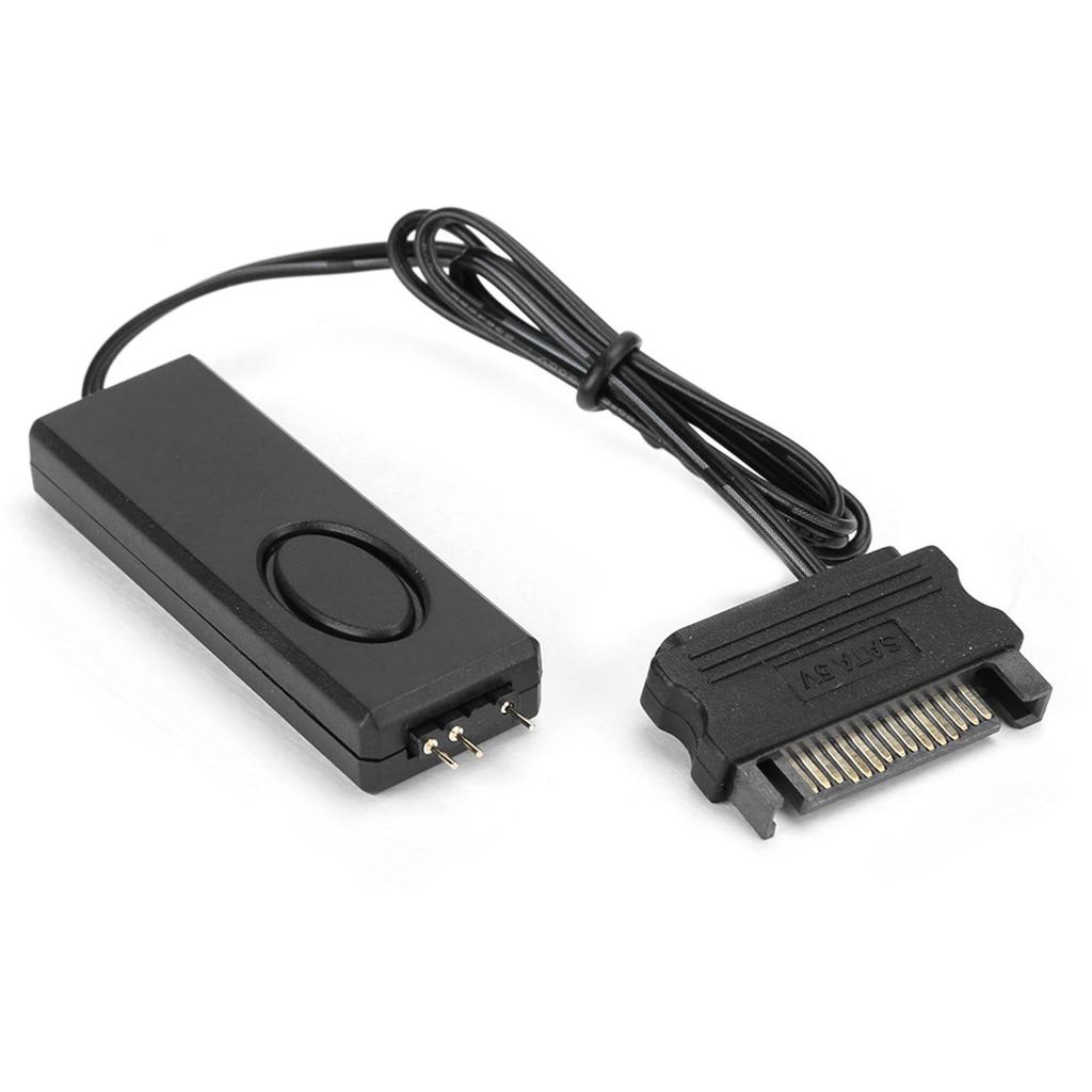 Радиочастотный пульт дистанционного управления вентилятором контроллер освещения ПК аксессуары 5 В Symphony ARGB черный SATA-Pin(черный )