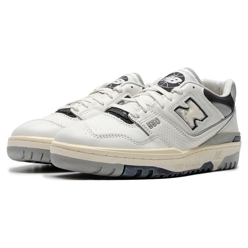 New Balance 550 Vintage Pack — кроссовки унисекс Concrete кремово-черные с морской солью BB550VGB