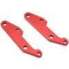 HRuizq Backstep Adjuster Step Offset Plate for Honda CB650R CBR650R All Year (Red)