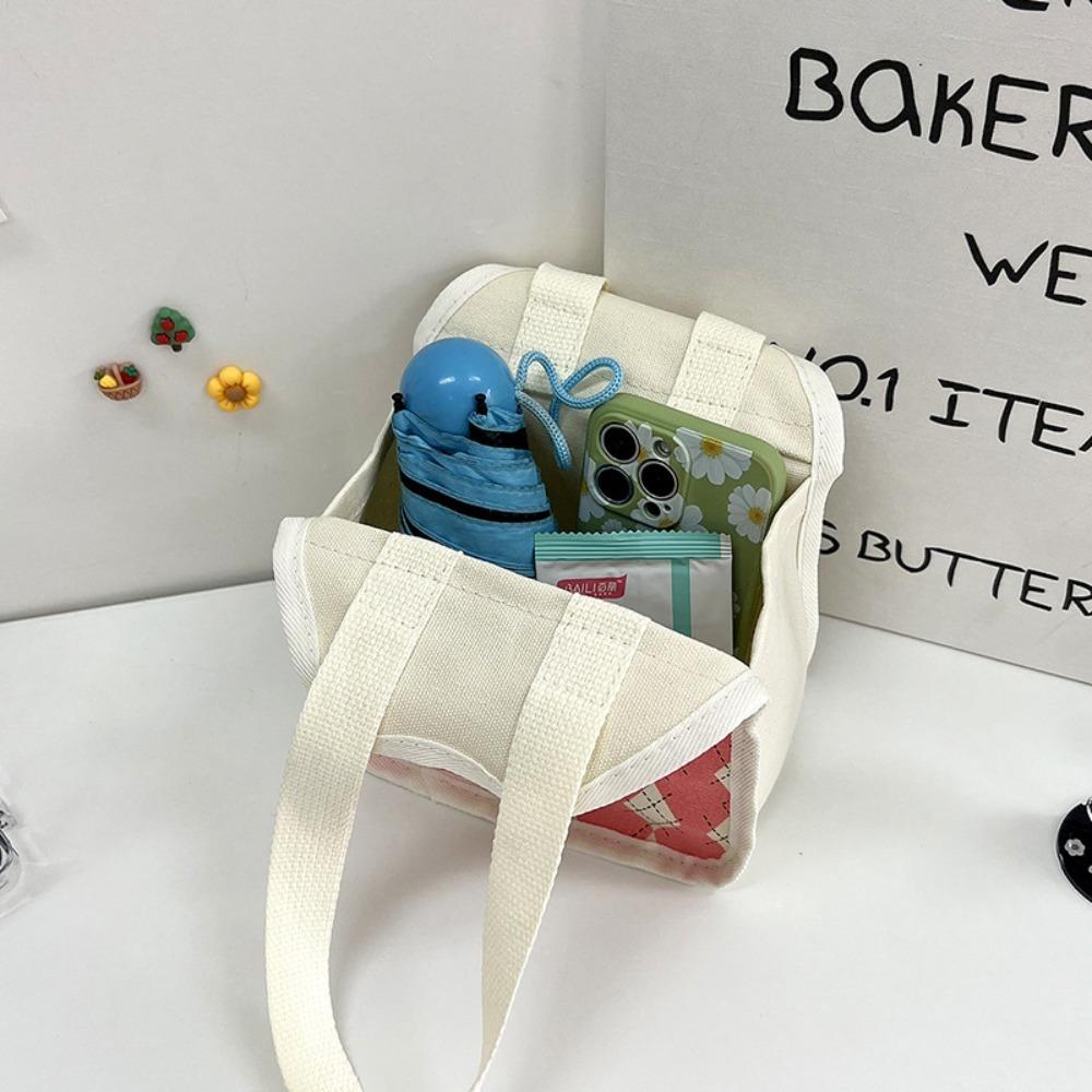 Печать Симпатичная Холщовая Сумка Прочная Сумочка Прекрасная Сумка С Рисунком Мультфильма