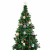 10pcs Transparent Plastic Christmas Balls, Christmas Tree Hanging Decorations, Wedding, Party, and Vacation Home Decorations