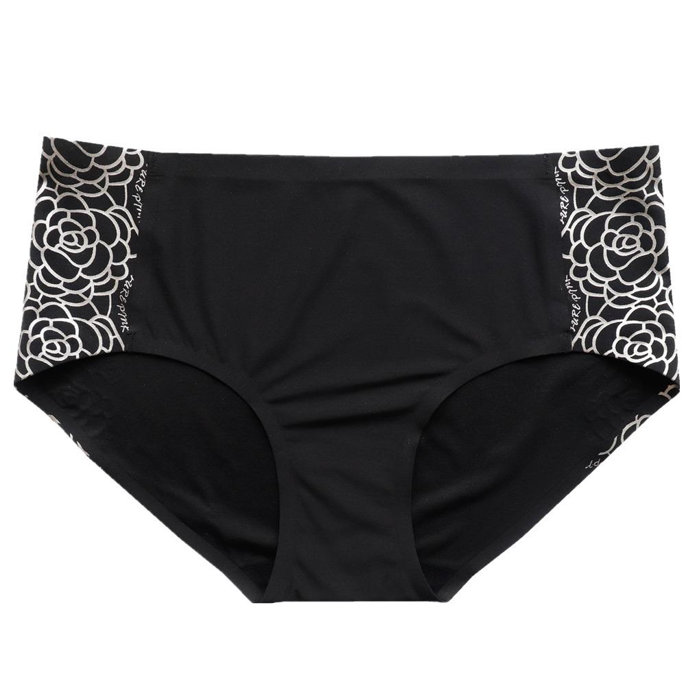 Women's Panties One-piece High Elastic Seamless Underwear Women's Mid-rise Comfortable Briefs for Women