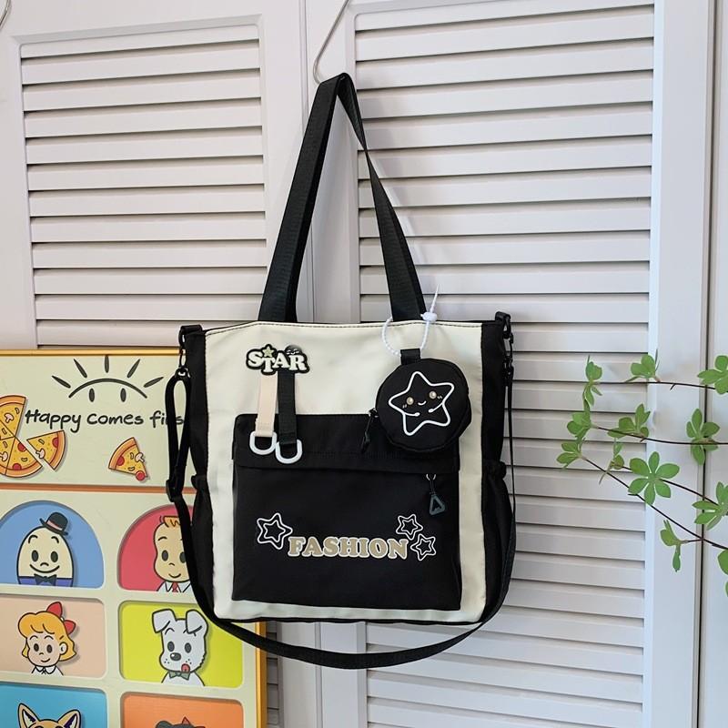 Youth Campus Crossbody Bag In Nylon For Teen Girls And School Activities