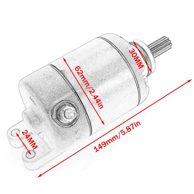 59040001000 78040001000 Стартерный двигатель Для KTM 250 400 450 520 525 530 540 EXC EXC-R EXC-G MXC SX SXS SM-R XC-W XCR-W XC-G Racing