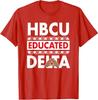 Атрибутика женского содружества Дельта Сигма Тета, футболка Дельта 1913 HBCU