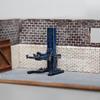 1:Модель автомобильного подъемника масштаба 1/64 1/64 Миниатюрная креативная коллекция Дисплей микросцены