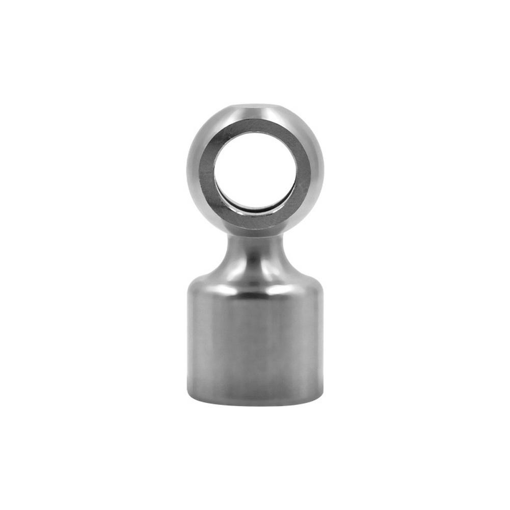 Stainless Fitting Silver Brake Hose Extension 304 Stainless Steel Ultra-short 3.5cm For Tight-space Installation