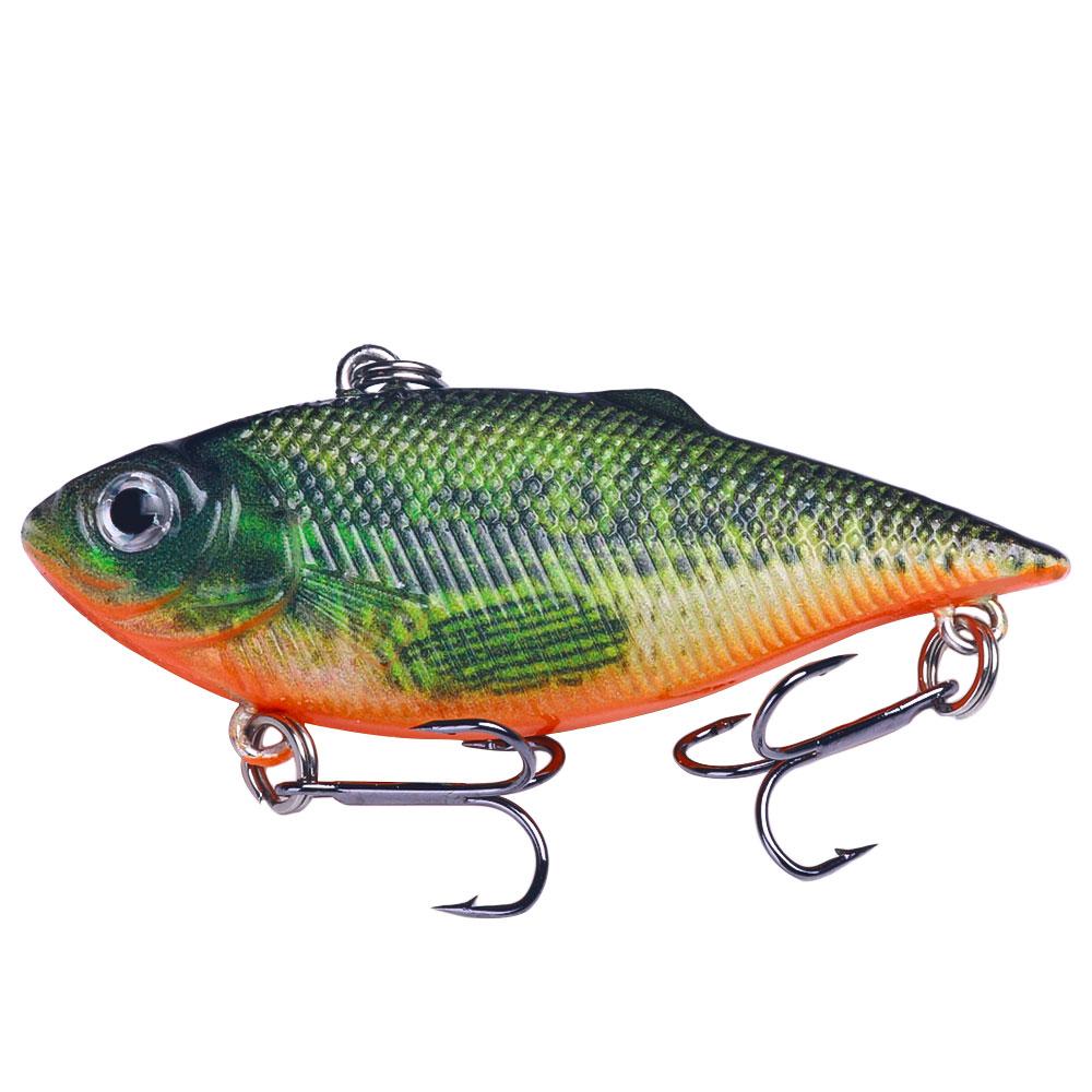 1pcs  Lipless Crankbait Rattling VIB Artificial Fishing Lure  Long Casting Sinking Wobbler Plastic Hard Bait