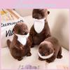 Simulation Cute Sitting Posture Prone Otter Plush Girl Children Holiday Gift