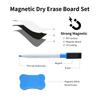 Magnetic Dry Erase Board Sheet for Refrigerator Fridge Magnetic Whiteboard with Markers Erasers Easy To Write and Clean