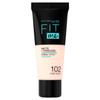 Тональная основа Maybelline Fit Me Matte & Poreless 102 Fair Ivory 30 мл