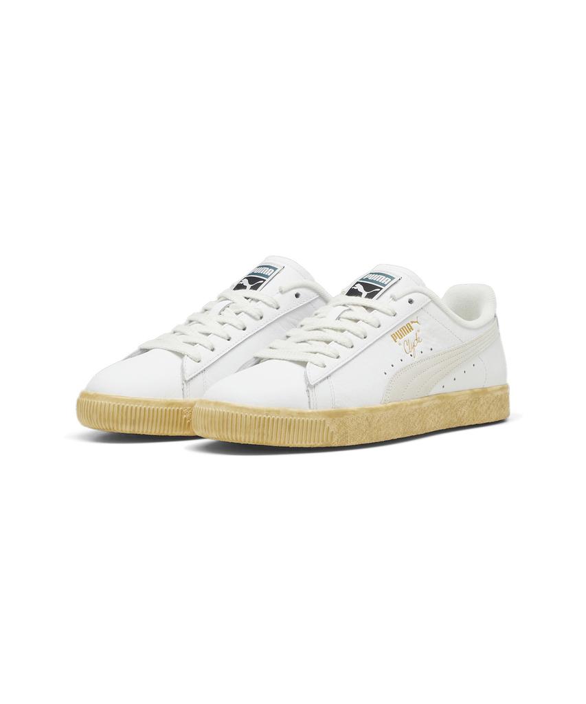 Puma Clyde Vintage - Puma White:Светлая солома:Теплый белый / 394687-04
