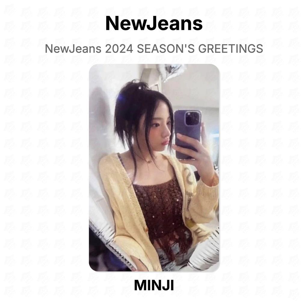 NewJeans 2024 SEASON'S GREETINGS Официальная фотокарточка