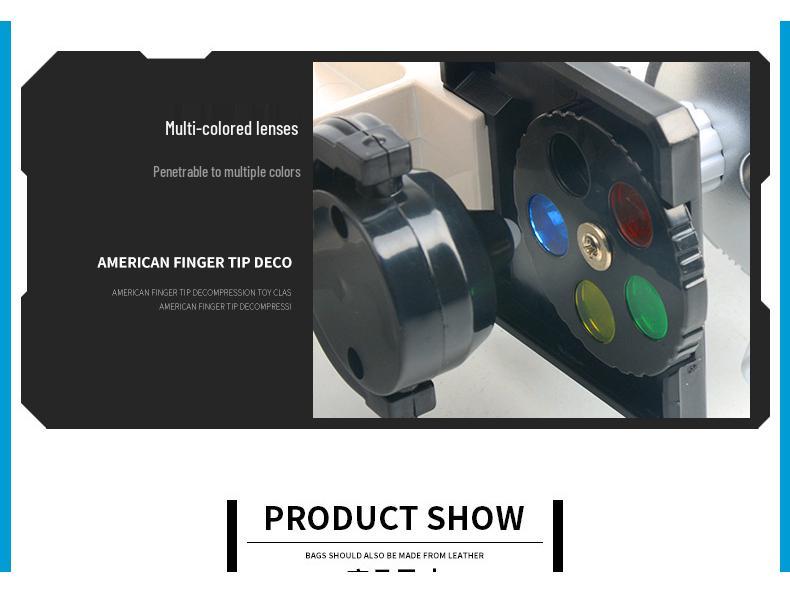 1200x Microscope Set for Kids - Portable Science Experiment Kit for Elementary Students