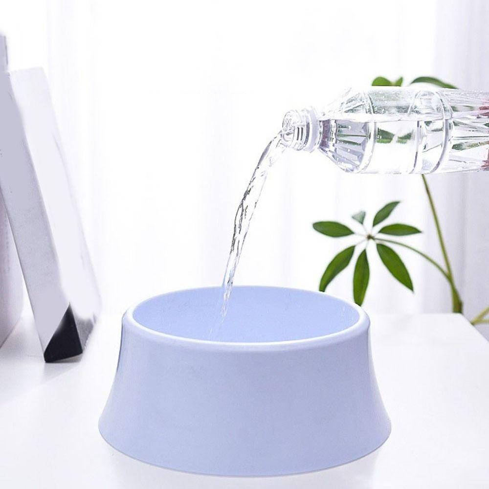 Плавающая миска для воды для собак большого объема, не мочащая морду, предотвращающая проливание, съемная, защищающая от брызг