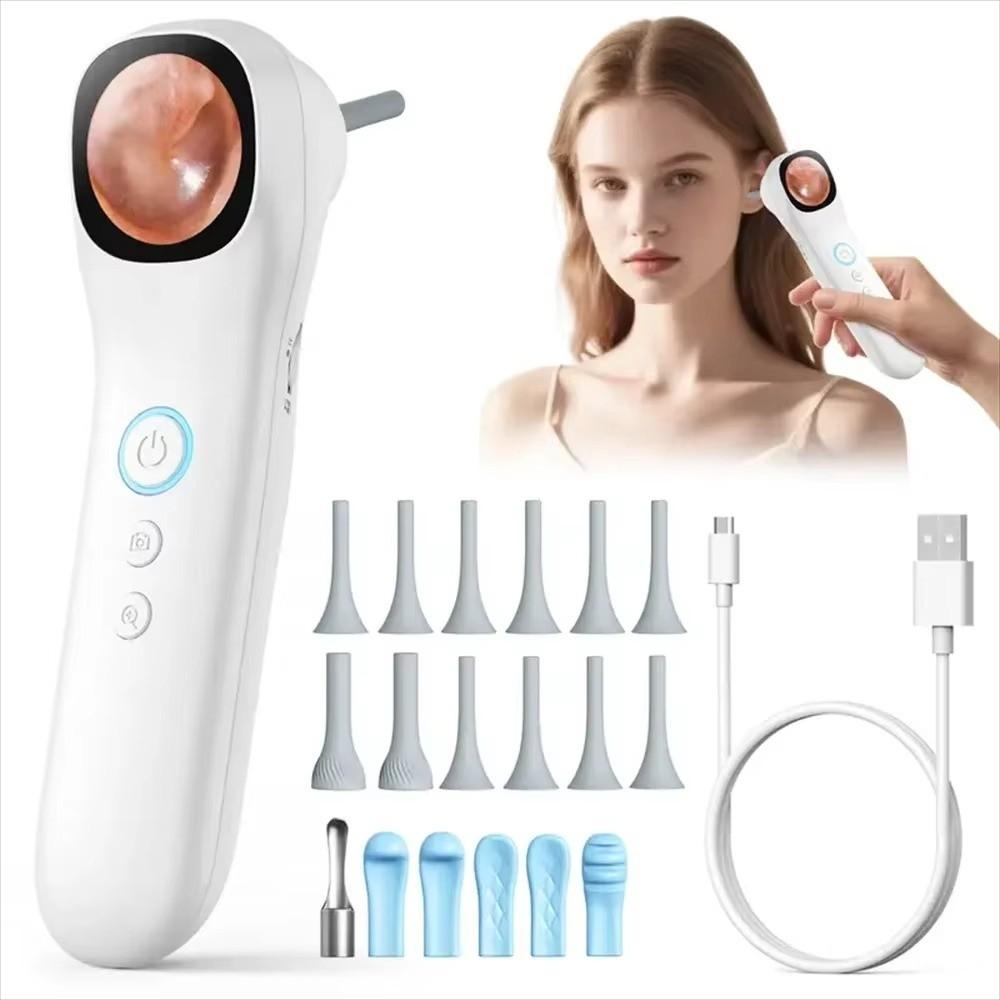 1.21 Inch IPS Screen Ear Camera 1080P HD Digital Ear Camera Durable Visual Ear Care Ear Care