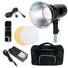 NiceFoto Портативный ручной 100 Вт 5600K светодиодный заполняющий свет для фотосъемки с двумя источниками питания