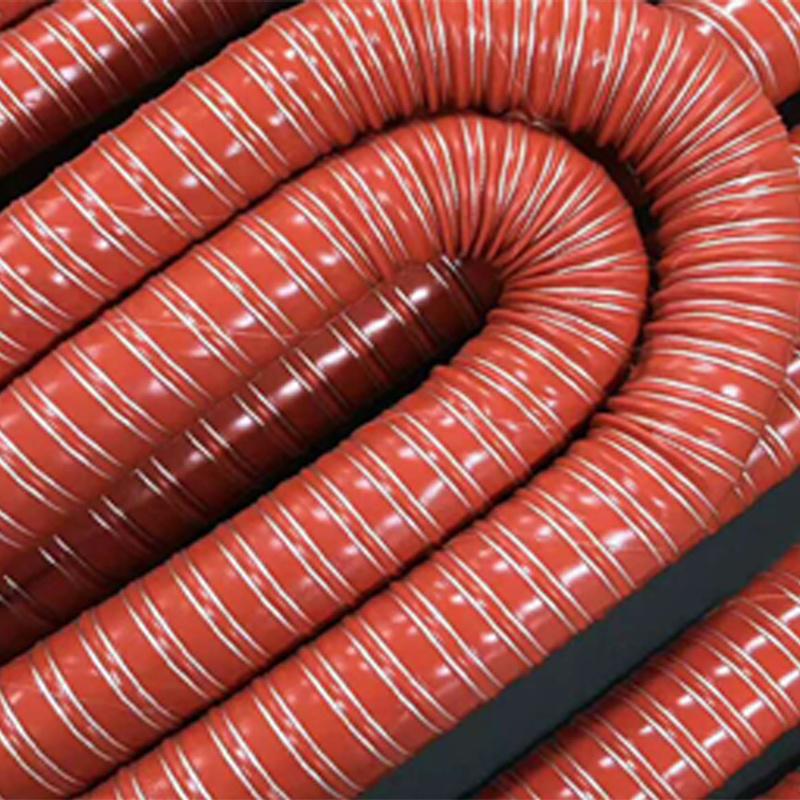 4M 157" Car Hood Air Intake Pipe Air Ducting Hose Heat Resistant Temperature Resistance Flexible 25/32/38/42/45/51/63mm
