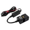 Мотоциклетный электромобиль USB зарядка мобильного телефона водонепроницаемый переключатель интегрированный руль зеркало заднего вида, 9-32 В